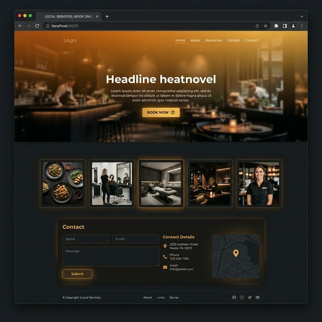 Modelo Local Pro - Negocios locales